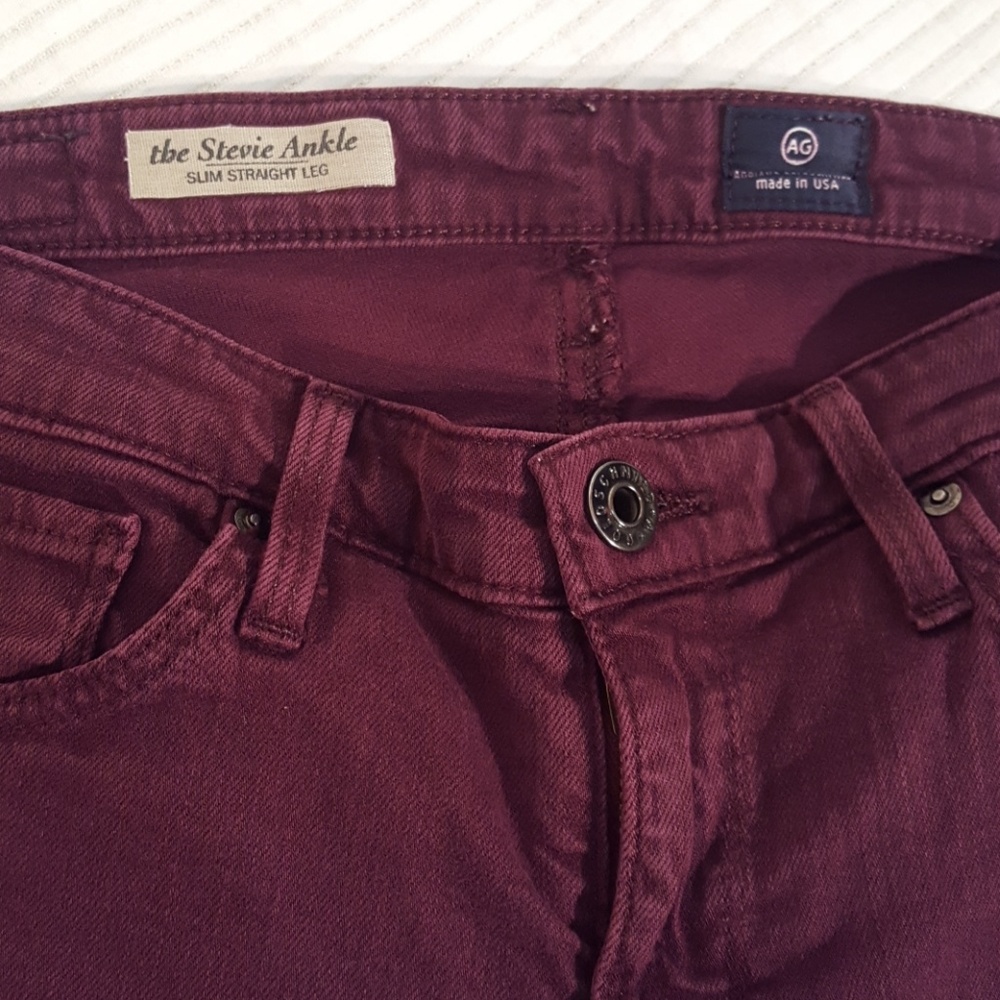 AG jeans Stevie Ankle Slim straight Leg
